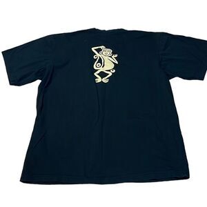 Tzol Kin T-shirt, Black Tee, monkey, XL XXL